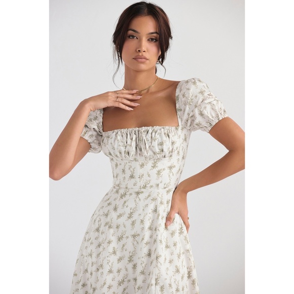 NEW House of CB Tallulah Dress Garden Print XS - Picture 4 of 13